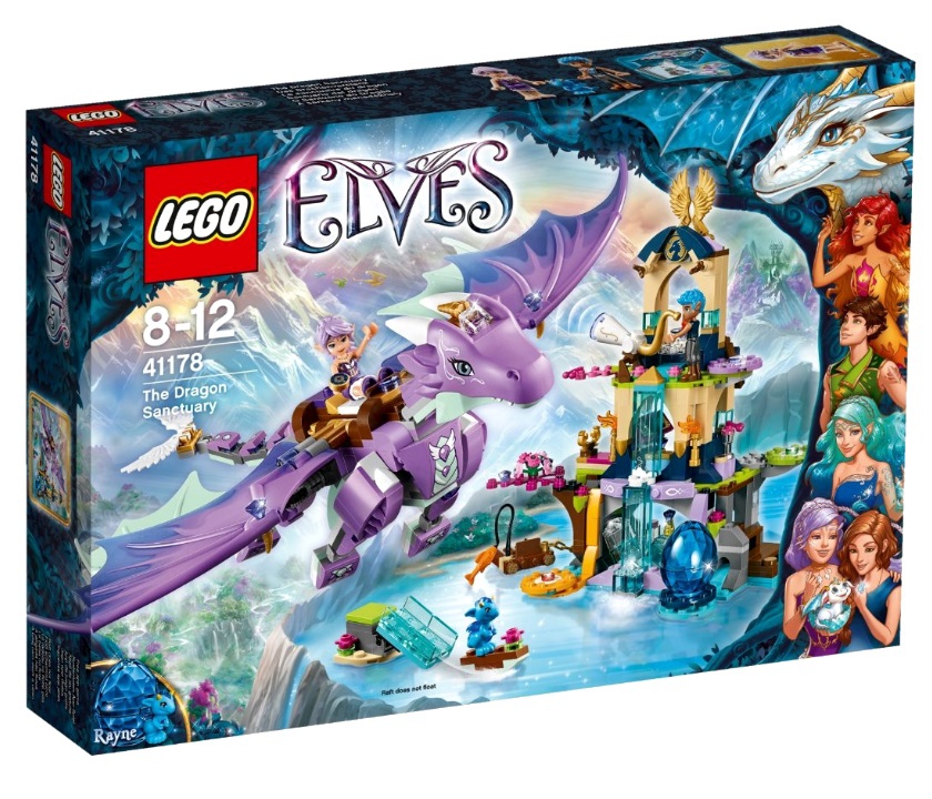 Lego Elves. Лего Эльфы. Логово дракона  